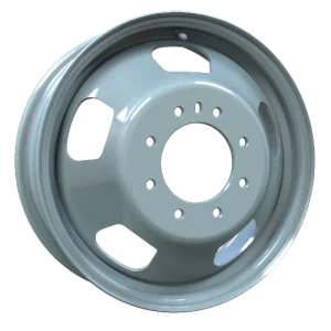 Envy Wheels – Dually Steel Wheel – Grey – 17″x6″ 136mm – All weather Wheels – NX42786